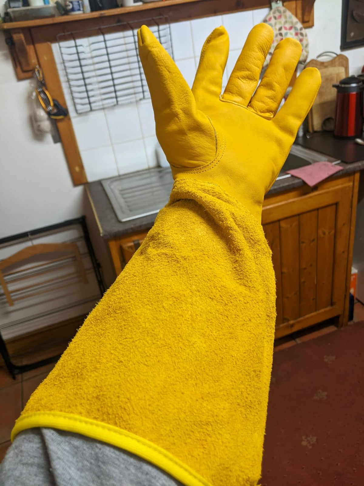 Extended Gauntlet Cuff – Heavy Duty Protective Work Gloves